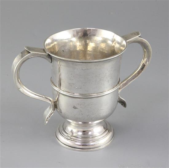 An early George III silver two handled cup, 11 oz.